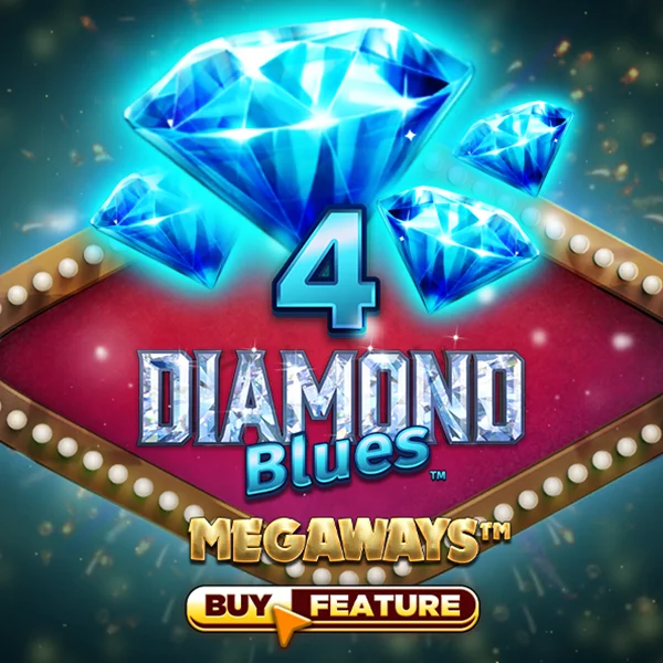Microgaming : 4 Diamond Blues&trade; - Megaways&trade; - STAYSLOT168