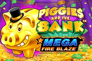 Playtech : Mega Fire Blaze: Piggies and the Bank™ - STAYSLOT168