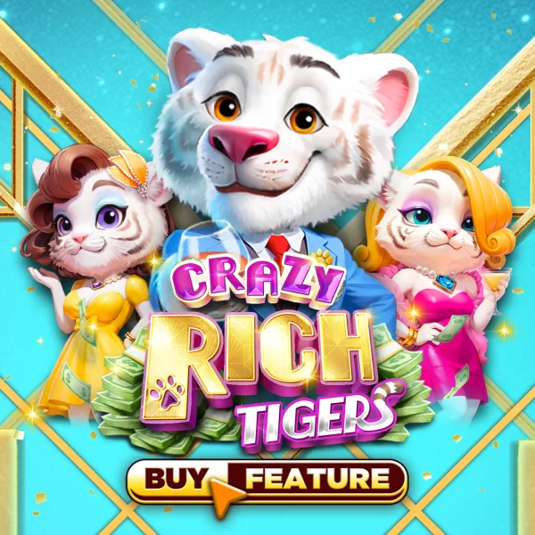 Microgaming : Crazy Rich Tigers - STAYSLOT168