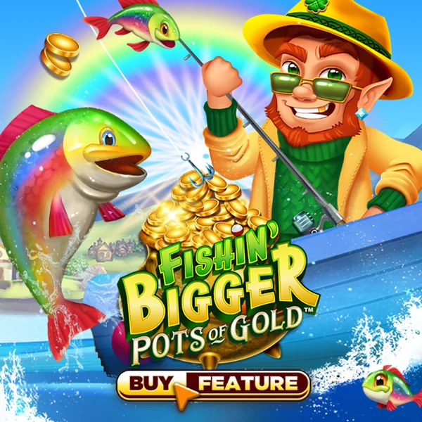 Microgaming : Fishin Bigger Pots of Gold - STAYSLOT168